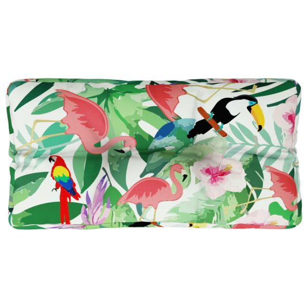 Палетна възглавница, многоцветна, 70x40x12 см, текстил