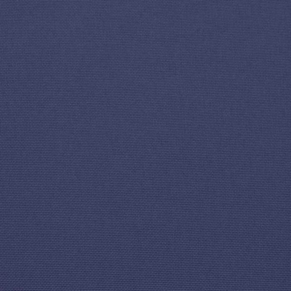 Шалте за шезлонг, нейви синьо, 180x60x4 см, Оксфорд плат