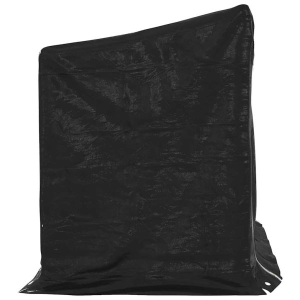 vidaxL Стойка за дърва за огрев с дъждобран, 151x80,5x110,5 см