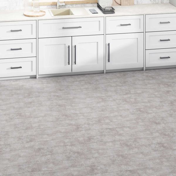 Дъски за под 36 pcs Земно сиво 5,02 m² ПВЦ