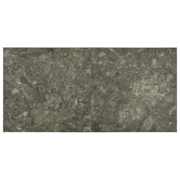 Дъски за под 5,11 м² 55 pcs ПВЦ Сиво и Бяло