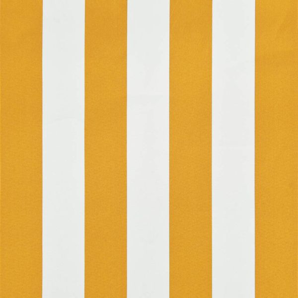 Сенник с падащо рамо, 300х150 см, жълто и бяло