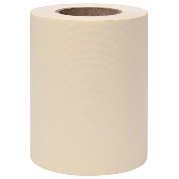 Градински параван за уединение, PVC, 70x0,19 м, кремав