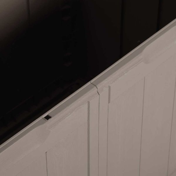 Градинска кутия за съхранение, 270 л, кафява, PP Дървен вид