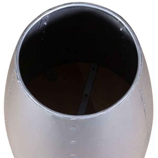 Авиаторна табуретка, масивно регенерирано дърво