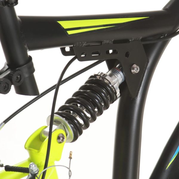 Планински велосипед, 21 скорости, 26 цола, 49 см, черен