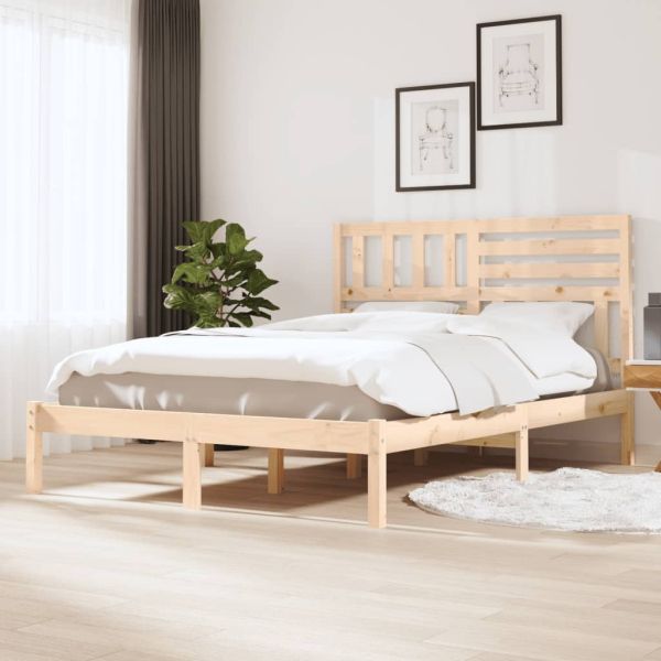 Рамка за легло 150x200 cм King Size бор масив