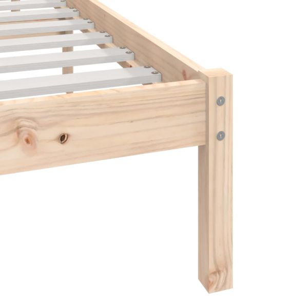 Рамка за легло 150x200 cм King Size бор масив
