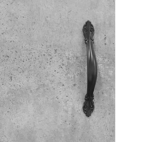 Сайдборд, бетонно сив, 69,5x34x90 см, инженерно дърво