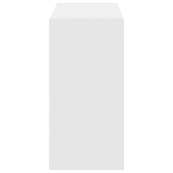 Поставки за обувки, 2 бр, стифируеми, бели, 60x30x30,5 см