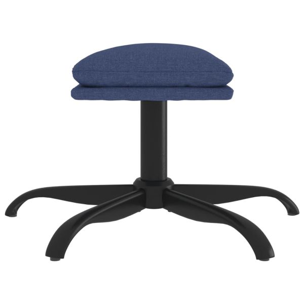 Табуретка, синя, 60x60x36 см, плат