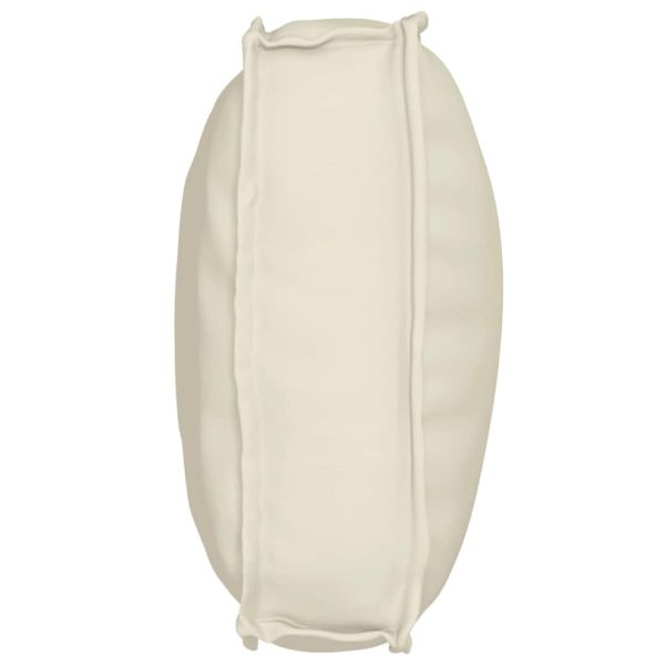 Възглавница Крем 70 x 40 x 12 cm Оксфордска тъкан