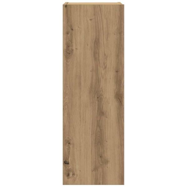 ТВ Единици Монтиране на стена 4 pcs Дъб Инженерно дърво