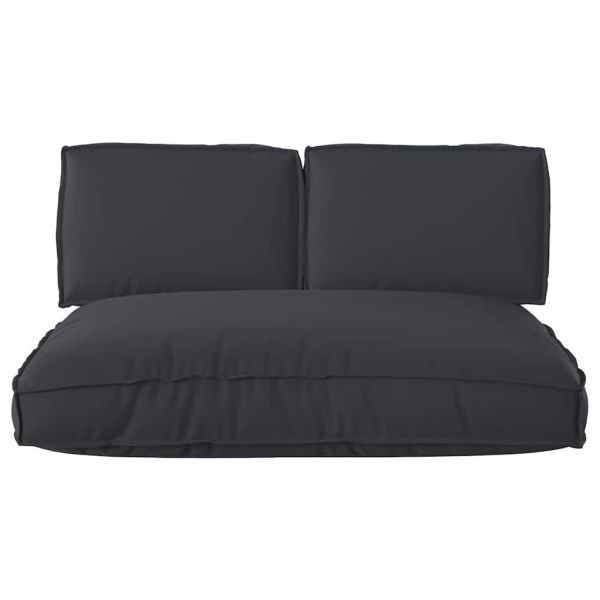 Комплект възглавници 3 pcs Черно Оксфордска тъкан