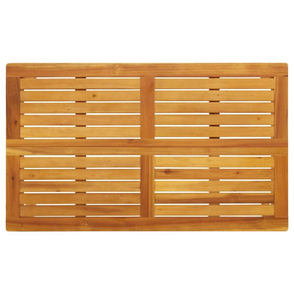 Комплект дивани Едноцветен 2 pcs Таупе Солидно акациево дърво