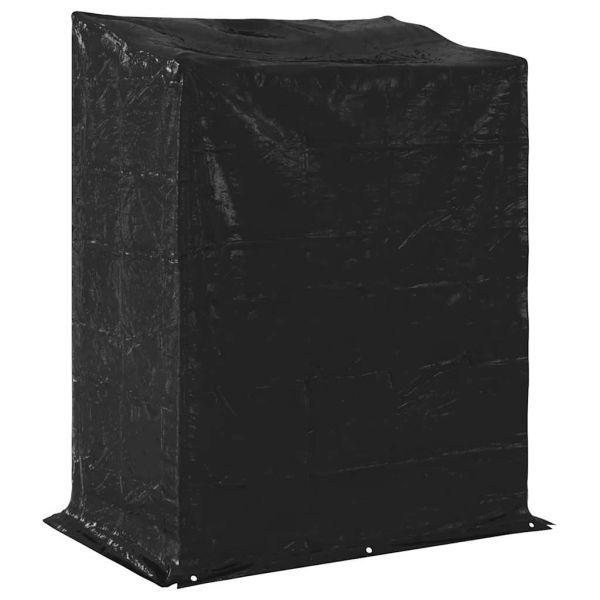 vidaxL Стойка за дърва за огрев с дъждобран, 150x100x200 см