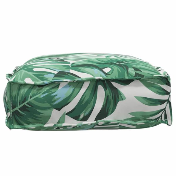 Възглавница Листо Мотив с листа 60 x 40 x 8 см Оксфордска тъкан