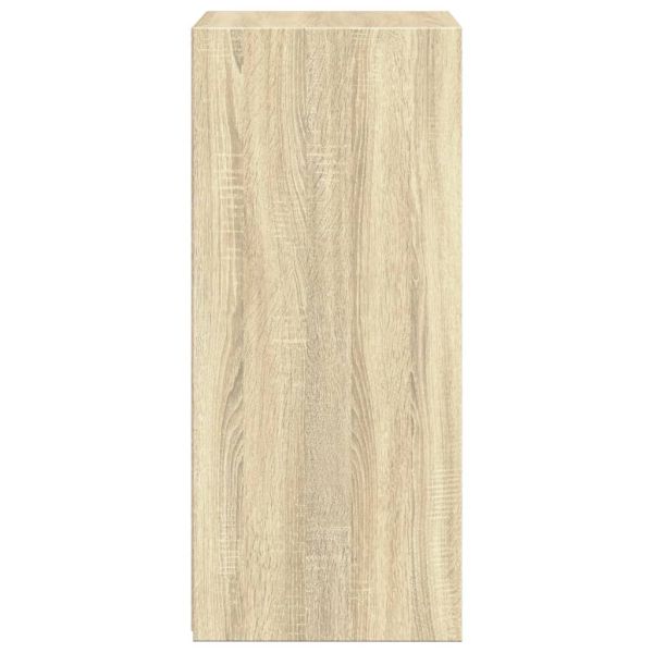 Бюфет, дъб сонома, 50x41x93 см, инженерно дърво