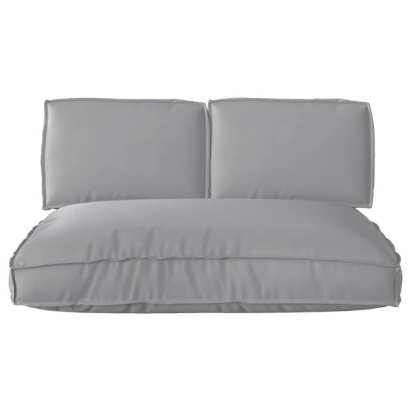 Комплект възглавници 3 pcs Сив Оксфордска тъкан