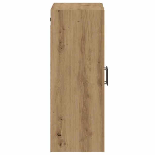 Сайдборд, дъб артизан, 69,5x34x90 см, инженерно дърво