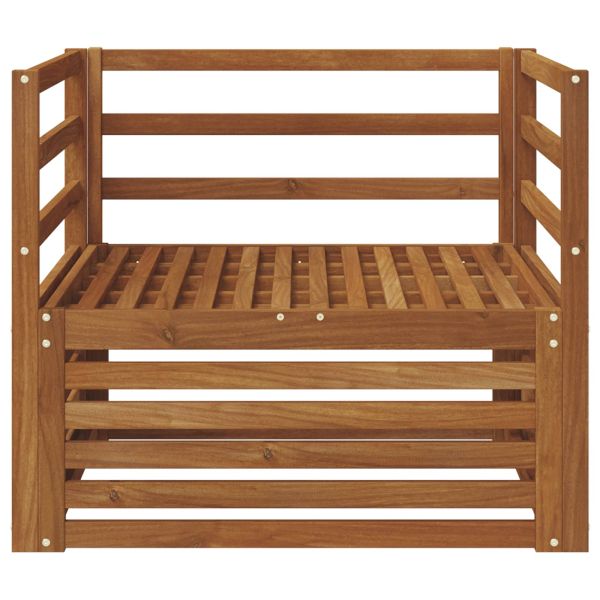 2 Брой Диван с подлакътници Естествен