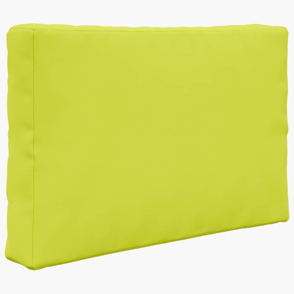 Възглавница за диван на открито 3 pcs Зелен Полиестер