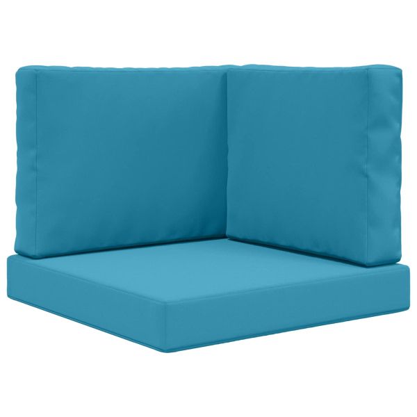 Възглавница за диван на открито 3 pcs Кралско синьо Полиестер