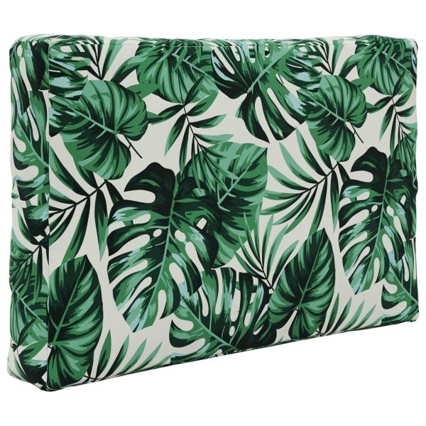 Възглавница за диван на открито 3 pcs Мотив с листа Полиестер