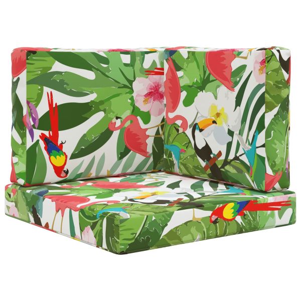 Възглавница за диван на открито 3 pcs цветно Полиестер