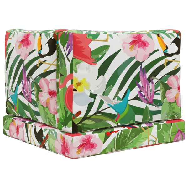 Възглавница за диван на открито 3 pcs цветно Полиестер