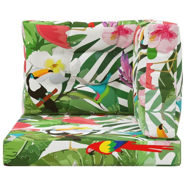 Възглавница за диван на открито 3 pcs цветно Полиестер