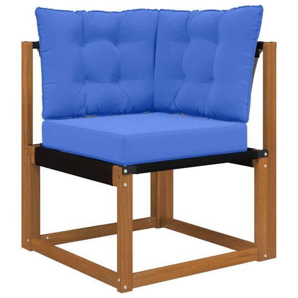 Възглавница за диван на открито 3 pcs Тюркоаз Полиестер