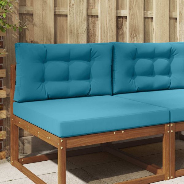 Възглавница за диван на открито 2 pcs Кралско синьо Полиестер