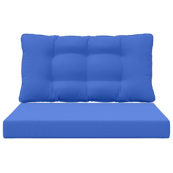 Възглавница за диван на открито 2 pcs Тюркоаз Полиестер