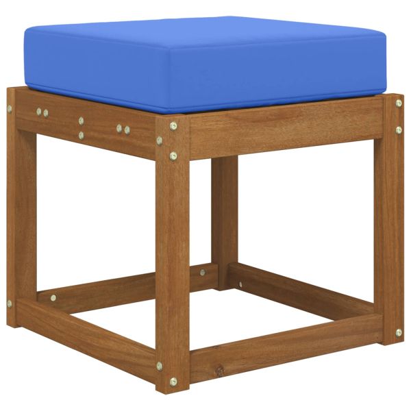 Възглавница за открито седалка Тюркоаз 40 x 40 x 8 см