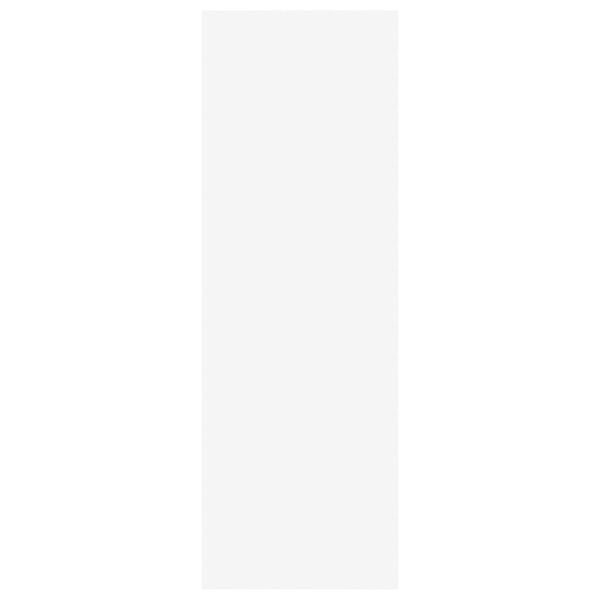 Комплект ТВ шкафове от 4 части, инженерно дърво, бял гланц