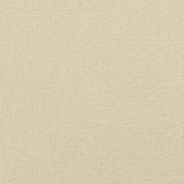 Боксспринг легло с матрак, кремаво, 100x200 см, плат