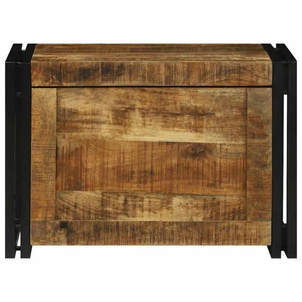 Кутия за съхранение 60 x 40 x 41 см Солидно мангово дърво