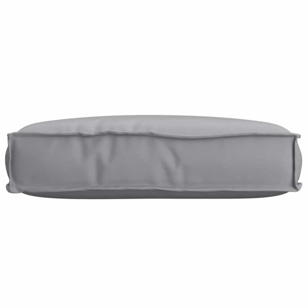 Възглавница Сив 60 x 40 x 8 см Оксфордска тъкан