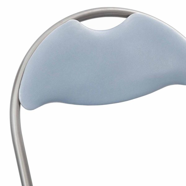 Сгъваем стол 2 pcs Сив 48 x 43,5 x 81 см Изкуствена