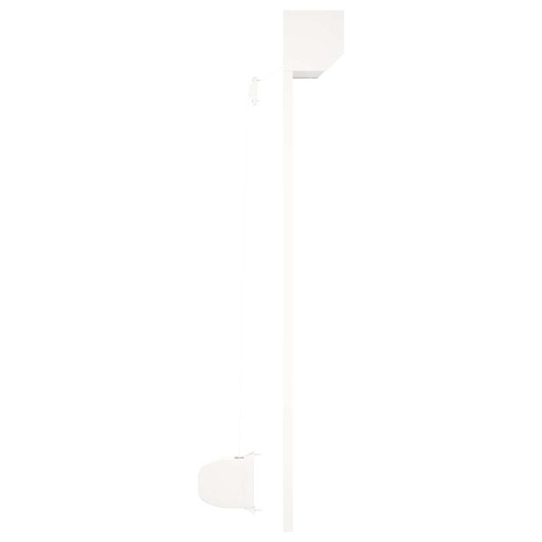 Ролетна щора Бял 100 x 130 cm Алуминий и полиреутан