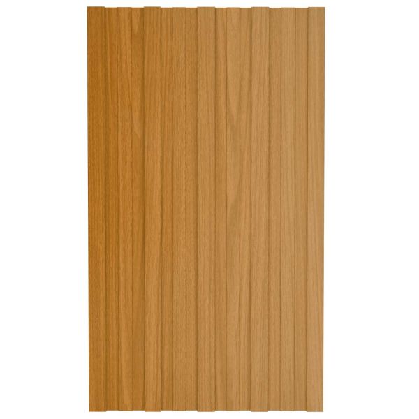 Покривен панел 36 pcs Натурално 80 x 45 cm Поцинкована стомана