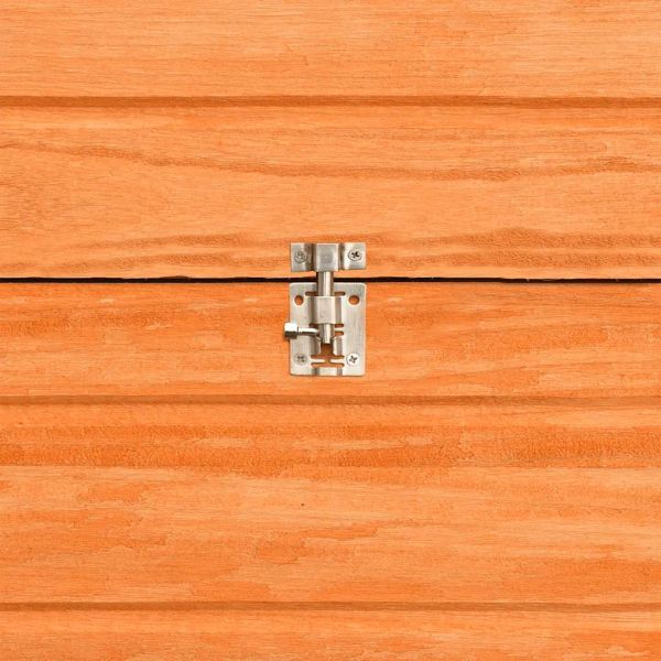 Клетка за зайци, чам и ела масив, 152x128x108 см