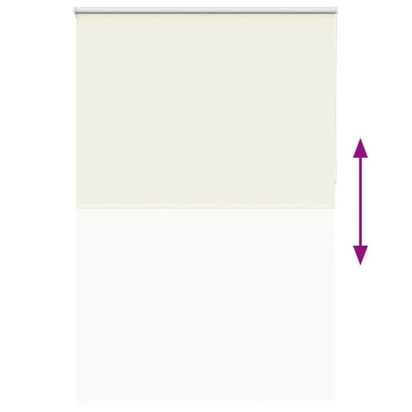 Ролкова щора белезникав 165x210 см Ширина на плата 161,6см