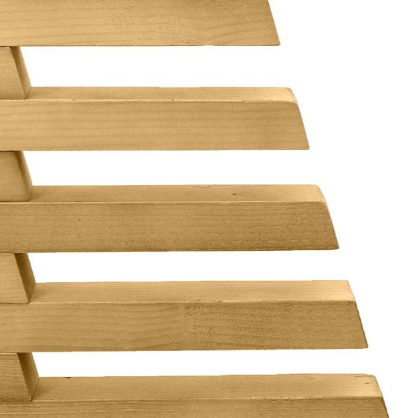 Дървено Коледно Дърво Кафяво 90 cm Борово дърво масив