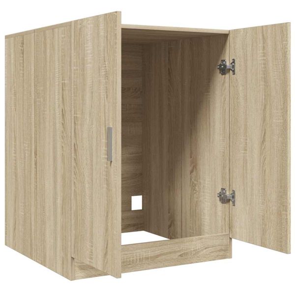 Шкаф за пералня сонома дъб 70,5x71,5x91,5 см