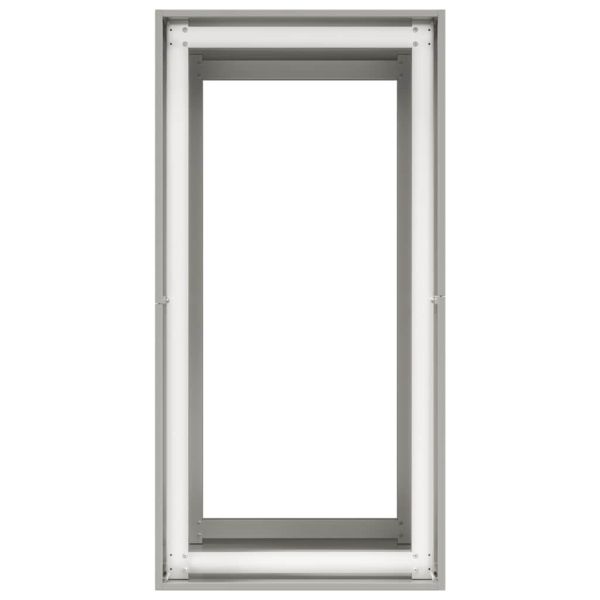 Кашпа, 40x80x80 см, неръждаема стомана