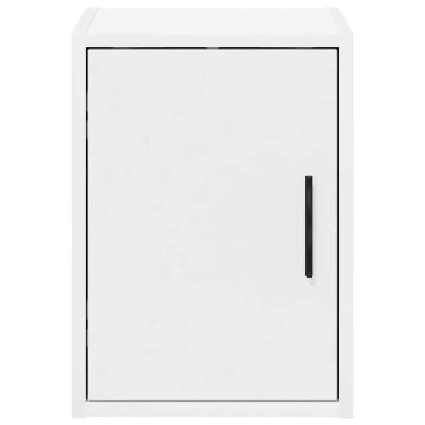 гараж стена кабинет бял инженерна дървесина