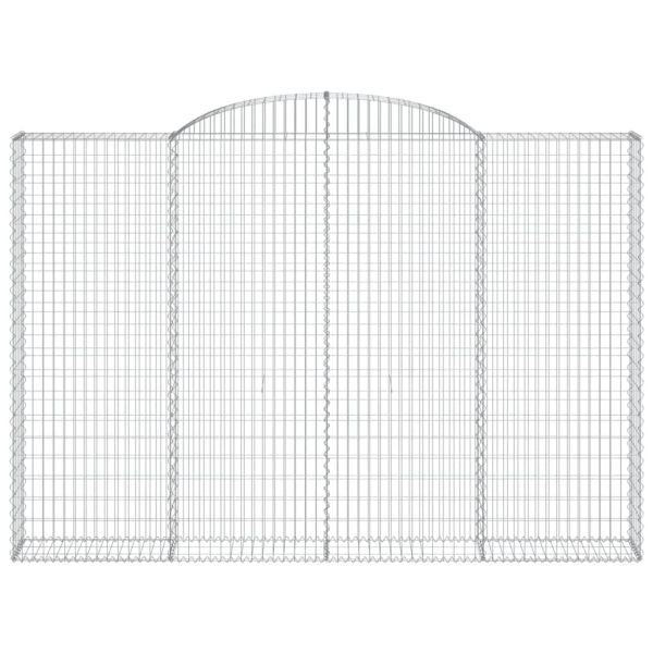 Габионни кошници арка 5 бр 300x30x200/220 см поцинковано желязо