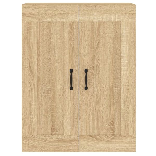 Стенни шкафове, 2 бр, дъб сонома, инженерно дърво